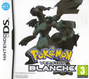 Pokemon - Version Blanche (France) (NDSi Enhanced) box cover front